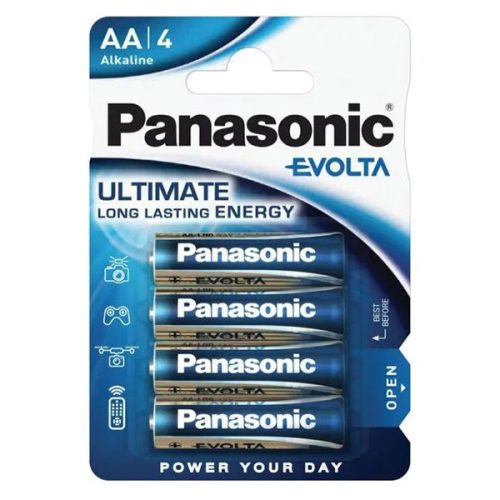 Panasonic EVOLTA LR6EGE/4BP 1,5V AA/ceruza szupertartós alkáli elem 4 db/csomag